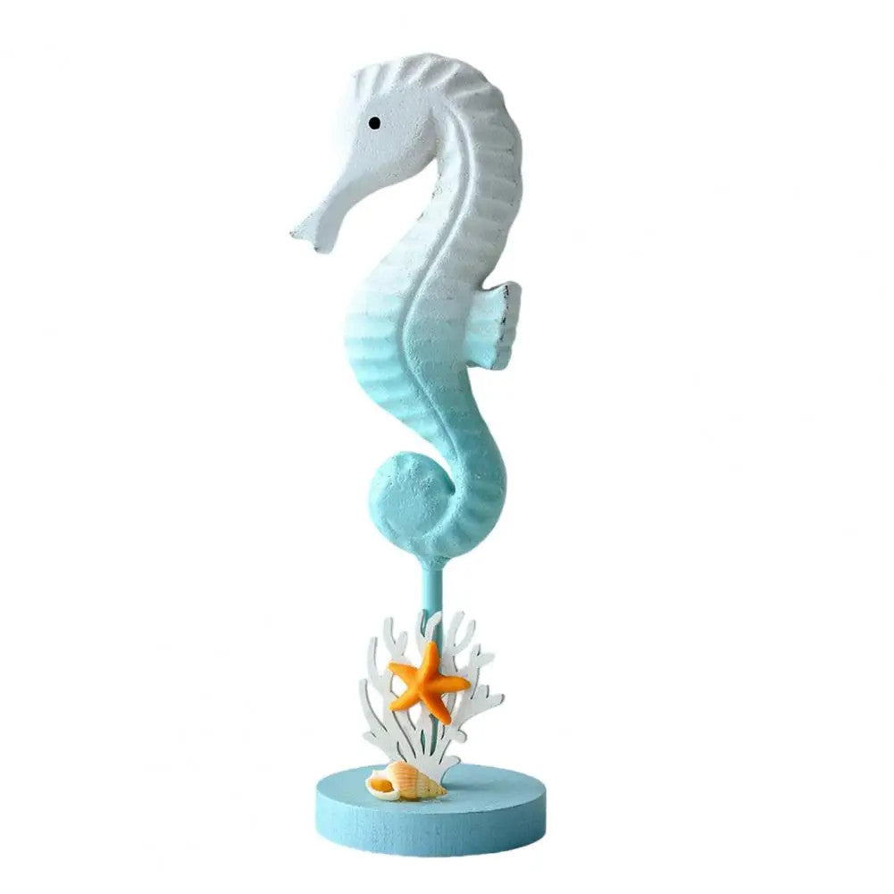 Coastal Beach Bird Figurine - Unique Nautical Statue for Home & Garden Decor